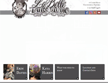 Tablet Screenshot of labelletattoostudio.com